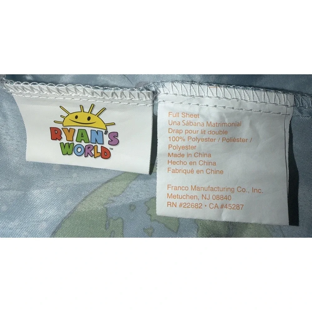 Ryans World Galaxy Explorers Red Titan‎ 3 Piece Twin Sheet Set